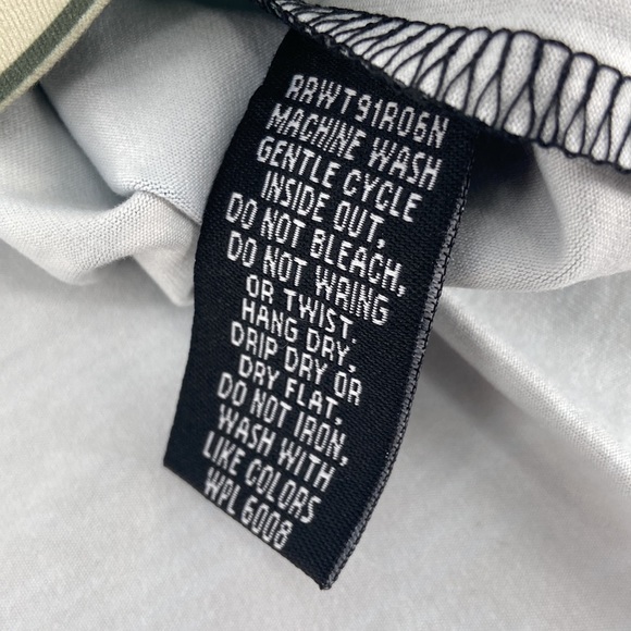 Rock & Roll Denim Men Pullover Green Aztec Pattern August Small - Picture 10 of 11